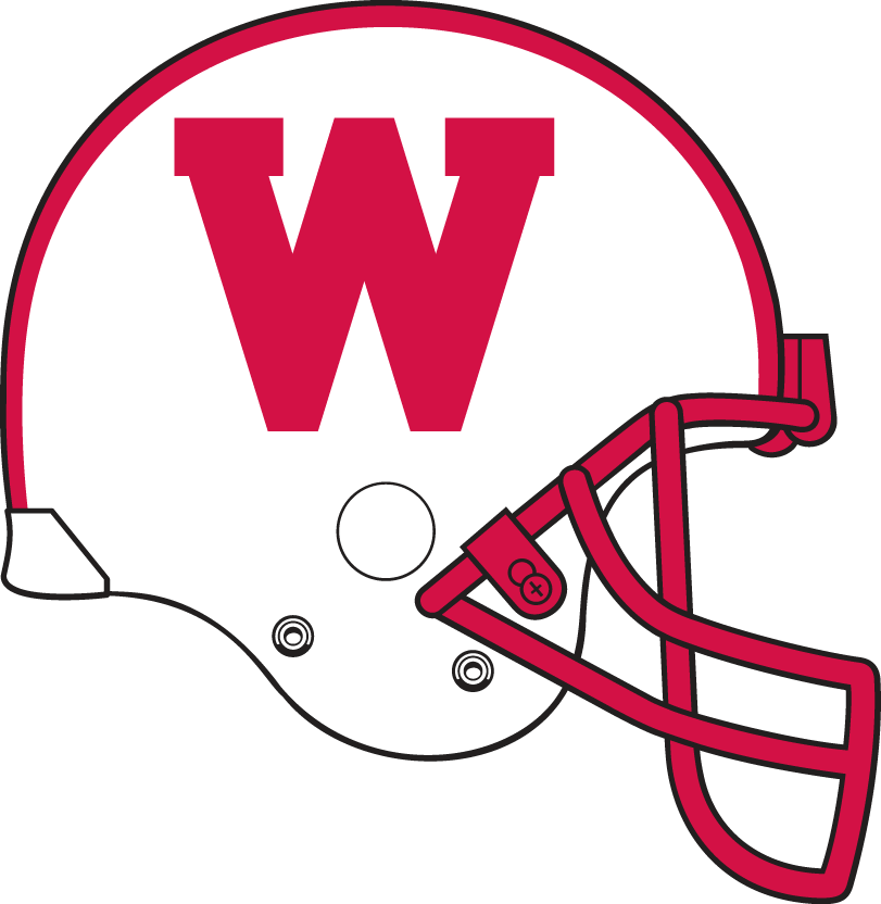 Wisconsin Badgers 1978-1987 Helmet Logo DIY iron on transfer (heat transfer)